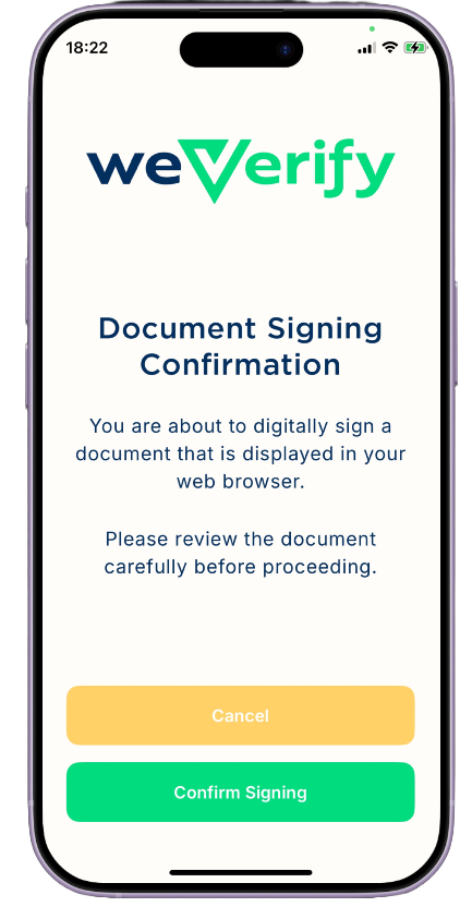 Document authenticity review — screen 1